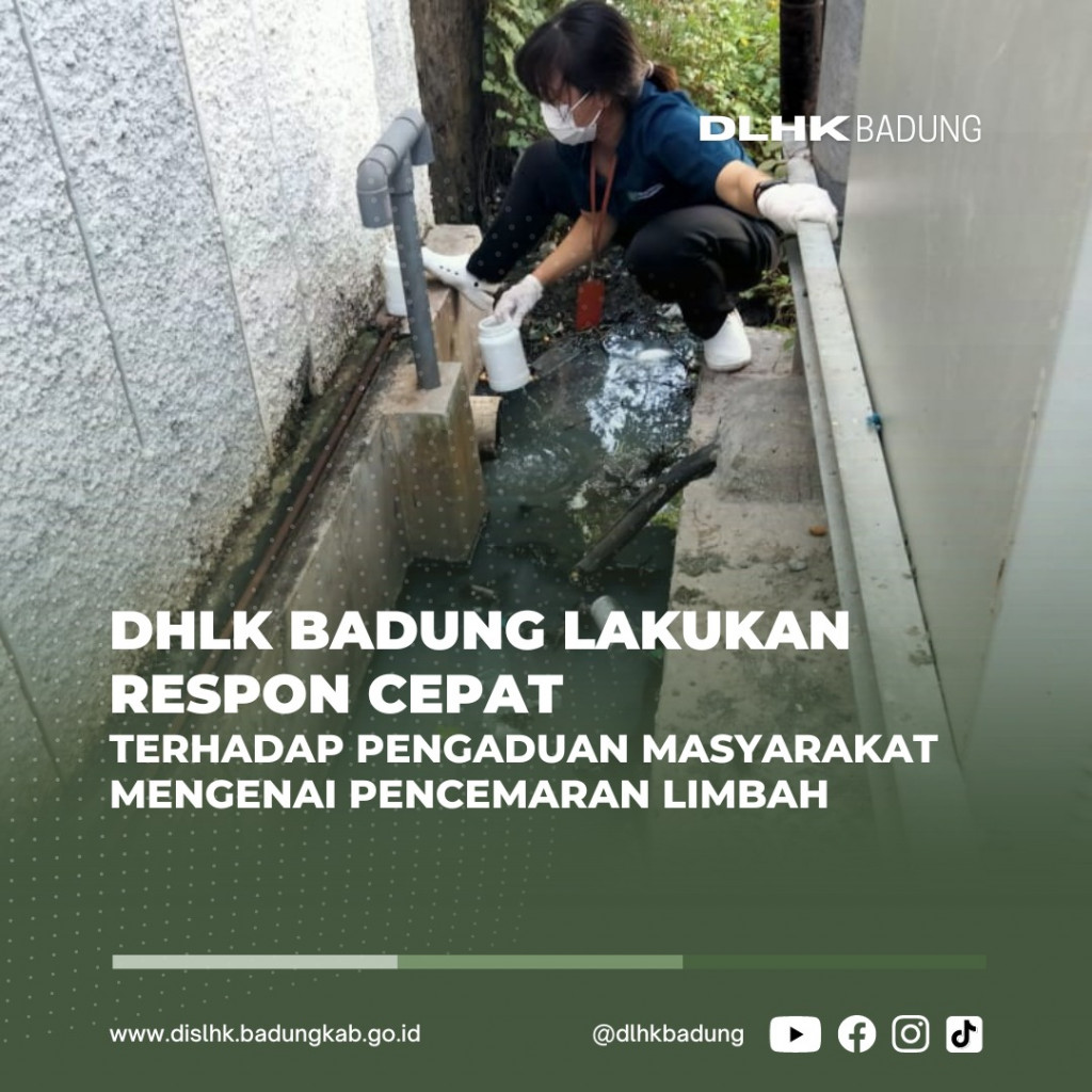 DLHK BADUNG LAKUKAN RESPON CEPAT TERHADAP PENGADUAN MASYARAKAT MENGENAI PENCEMARAN LIMBAH